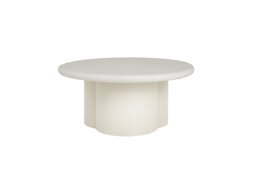 Koopje Melzo Salontafel rond wit 90 cm