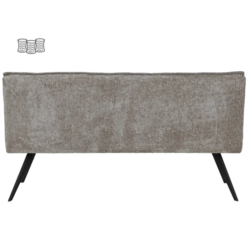 Gratis Retour Rosora Bankje 160 cm - HZ6068-04 beige