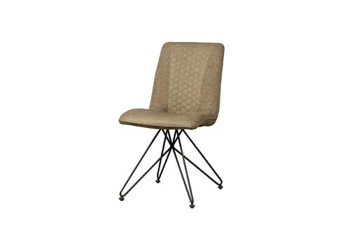 Premium Capri Stoel - Vintage Brown + Linen Brown