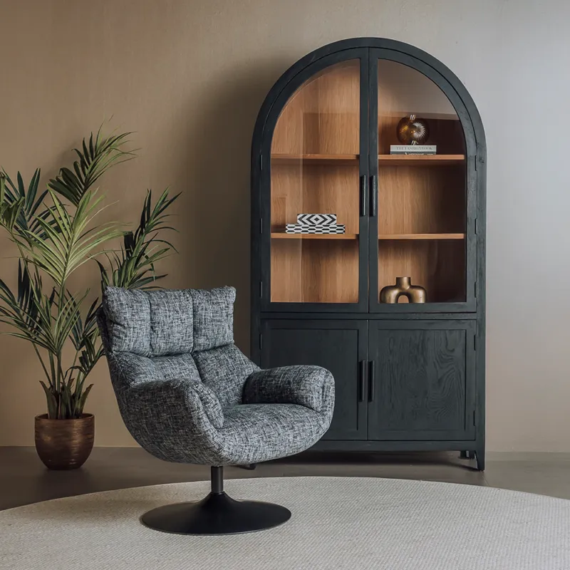 Force Fauteuil - Imo 60 dark-grey (draaibaar) Fabrieksprijs