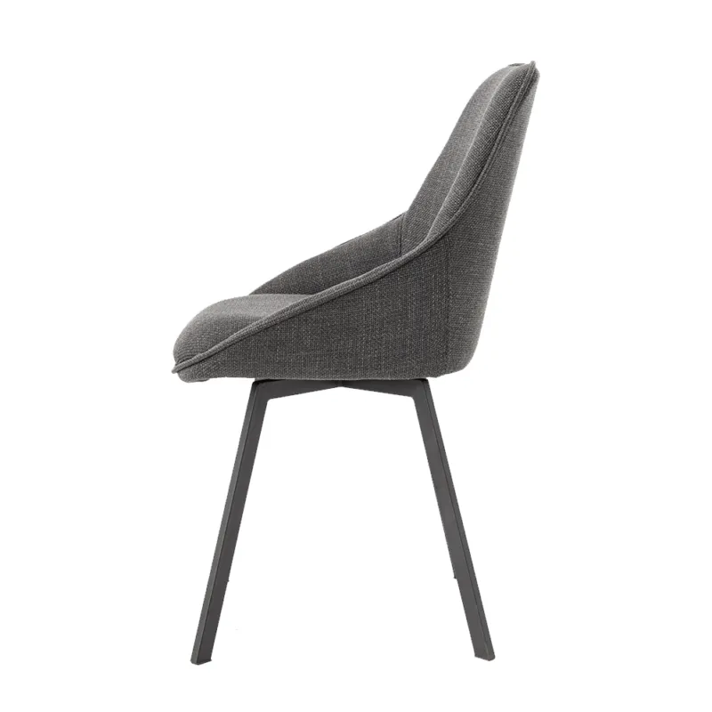 Borgo Stoel - Bjorn 19 anthracite (draaibaar) Op = Op