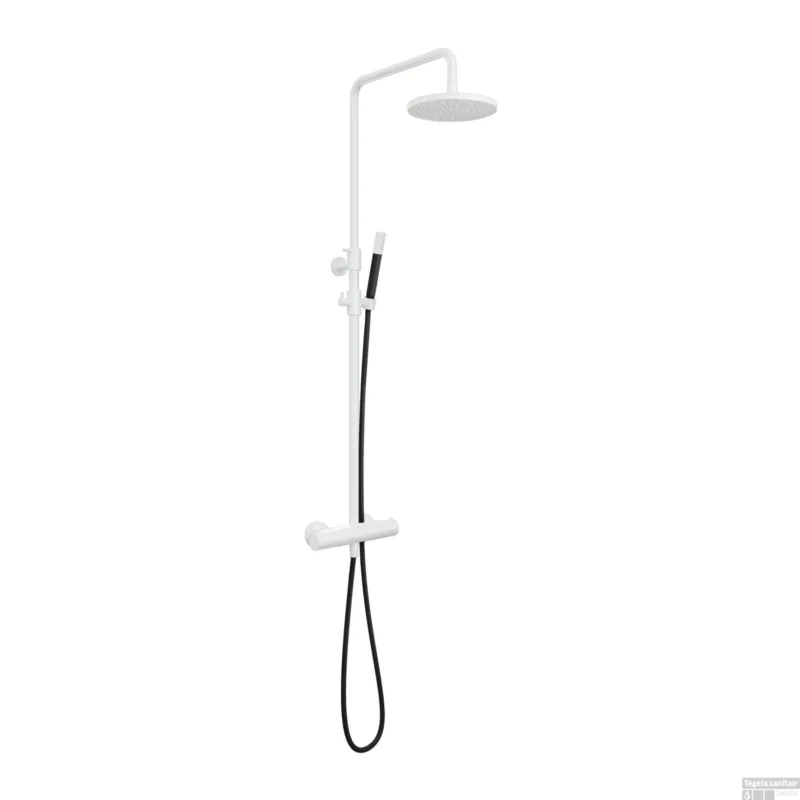 Doucheset Hotbath Cobber Met 30 cm Hoofddouche Mat Wit Beste Prijs