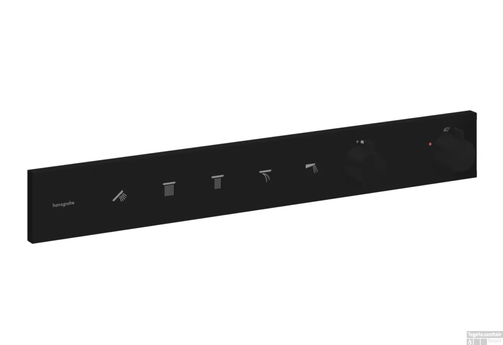 Must-Have Hansgrohe RainSelect thermostaat inbouw voor 5 functies, mat zwart