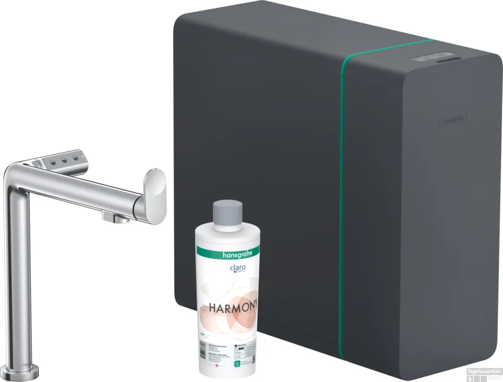 Hansgrohe Aqittura M91 Soda systeem 240, 1jet, chroom Populair