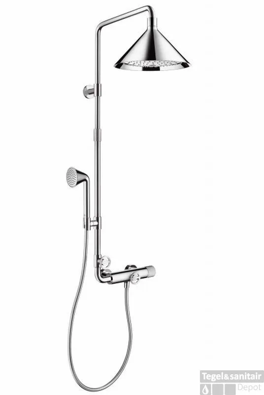Lage Prijs Axor By Front Showerpipe Chroom