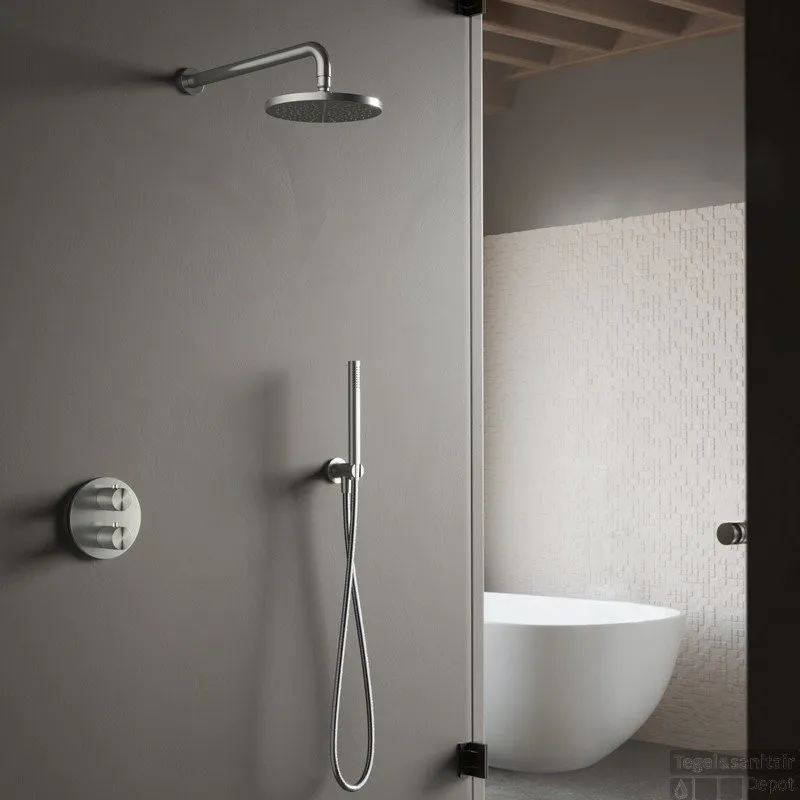 Complete Regendouche Hotbath Archie IBS30A Inbouwset Met 2-Weg-Stop-Omstel Direct Beschikbaar