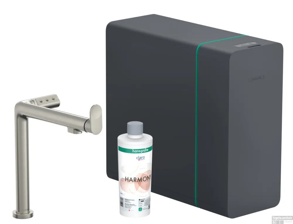 Rechtstreeks Van De Fabrikant Hansgrohe Aqittura M91 Soda systeem 240, 1jet, rvs look