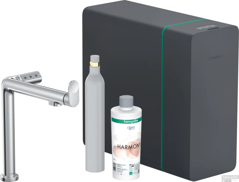 Hansgrohe Aqittura M91 keukenkraan 1jet, starter set, chroom Must-Have