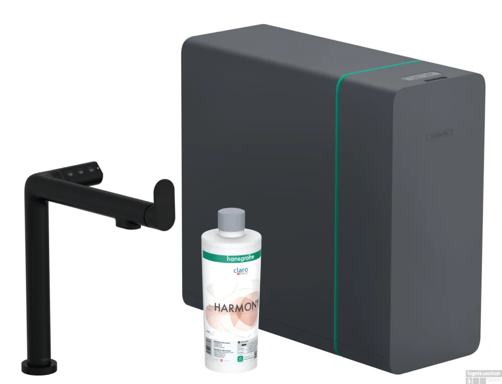 Koopje Hansgrohe Aqittura M91 Soda systeem 240, 1jet, mat zwart
