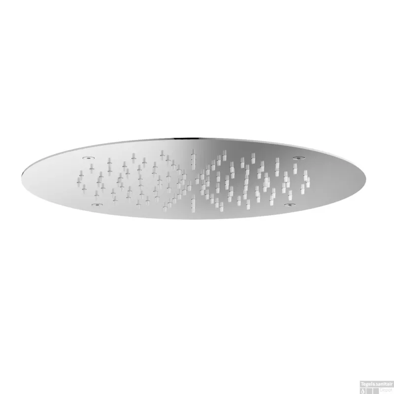 Actieprijs Hotbath Mate inbouw hoofddouche LED Geborsteld Nikkel 38cm