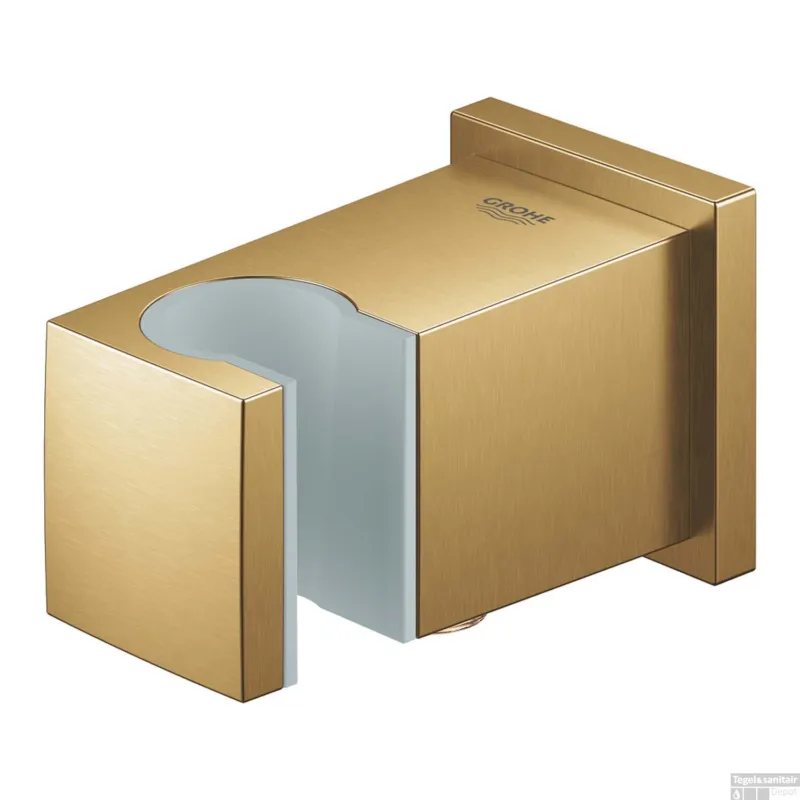 Beperkte Voorraad Wandaansluitbocht GROHE Euphoria Cube Cool Sunrise Geborsteld