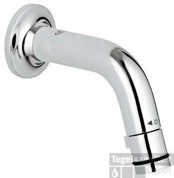 Bestseller GROHE Universeel Wand Fonteinkraan Met L-uitloop 10 Cm. Chroom