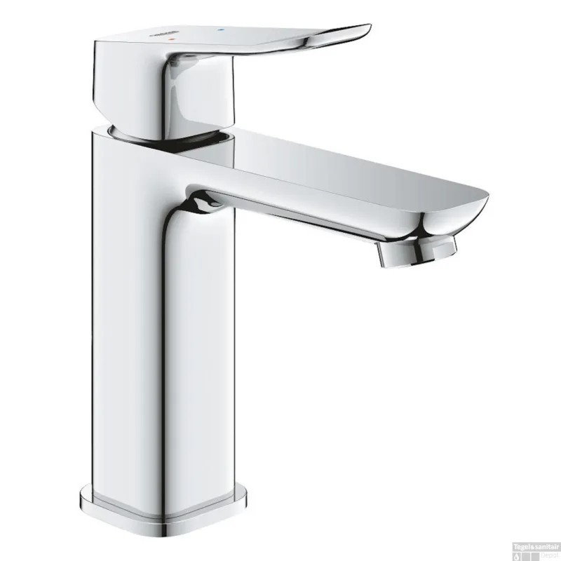 Fabrieksprijs Wastafelmengkraan GROHE Dice M-Size Push-Open Waste Chroom