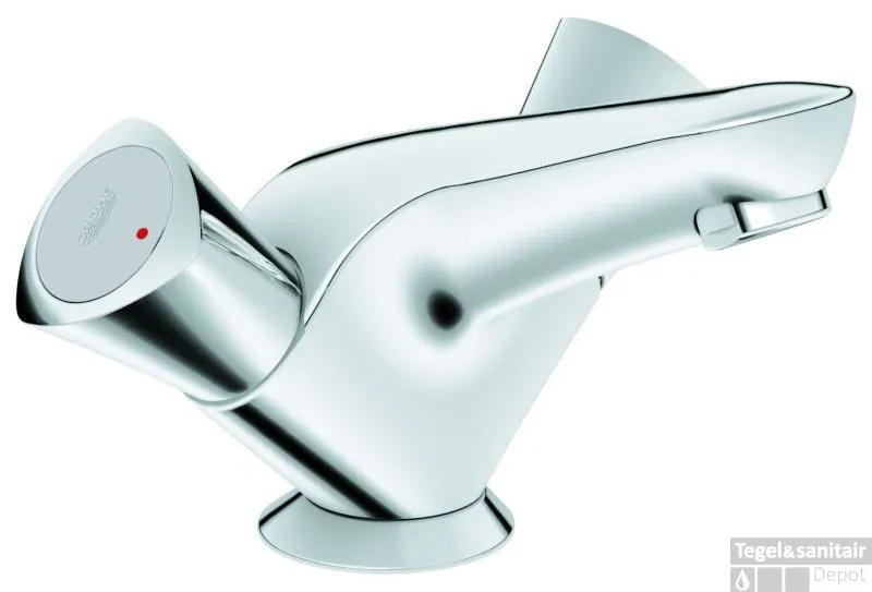 Premium GROHE Costa-s Wastafelkraan Met Waste En Gegoten Uitloop Chroom