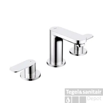 Exclusieve Aanbieding GROHE Eurosmart Cosmopolitan Wastafelkraan 3-gats Chroom
