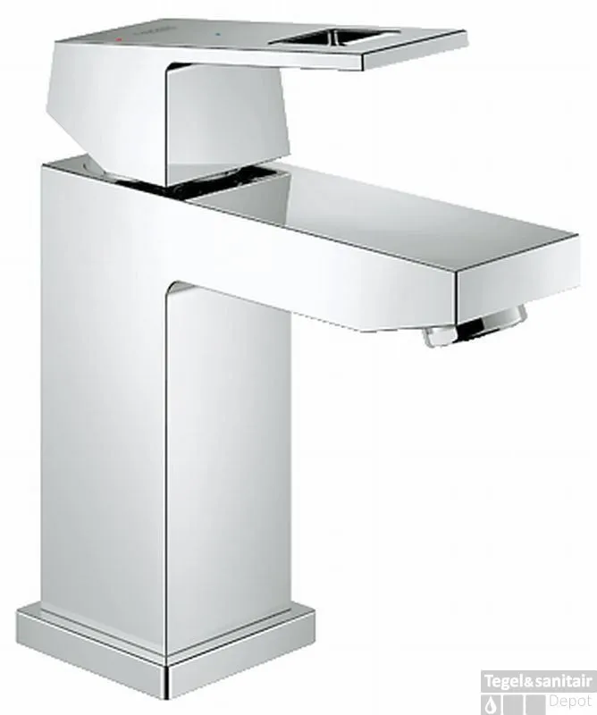 Beperkt Aanbod GROHE Eurocube Wastafelkraan Es Zonder Waste Chroom
