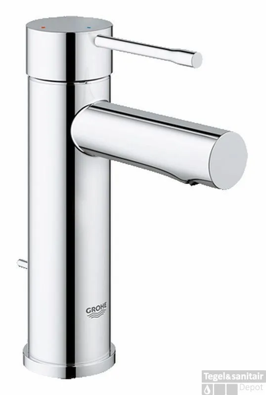 GROHE Essence New S-size Wastafelkraan Met Waste Chroom Veilige Betaling