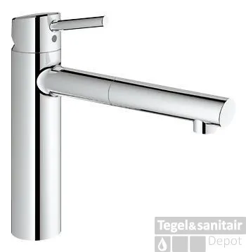 GROHE Concetto Keukenkraan Met Uittrekbare Kraanuitloop Chroom Goedkoop