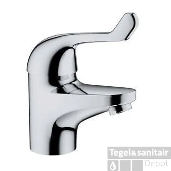 Goedkoop GROHE Euroeco Special Veiligheids Wastafelkraan Laag Chroom