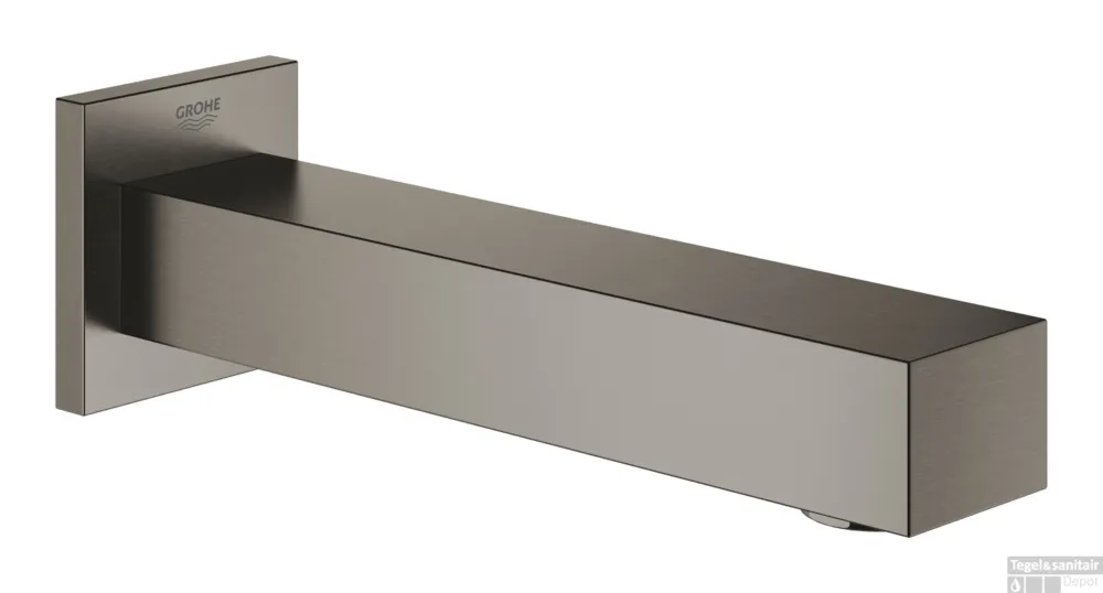 Baduitloop GROHE Eurocube Baduitloop Hard Graphite Geborsteld Veilige Betaling