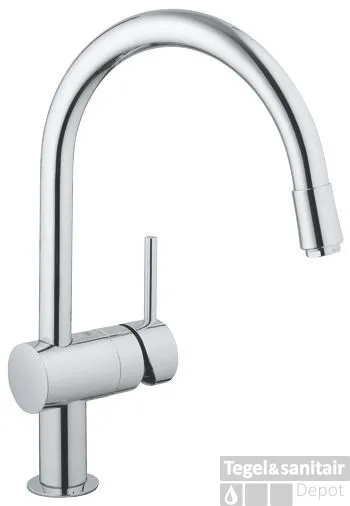 Beperkte Voorraad GROHE Minta Keukenkraan Uittrekbare Kraanuitloop Eco Chroom