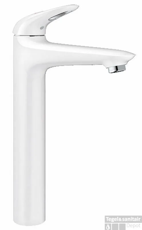 GROHE Eurostyle New Xl-size Wastafelkraan Zonder Waste Moonwhite Finale Uitverkoop