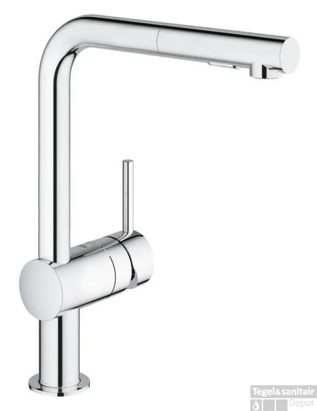 GROHE Minta Keukenkraan Met Uittrekbare Handdouche Dualspray Chroom Hete Deal