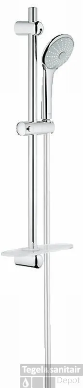 Finale Uitverkoop GROHE Euphoria Glijstangset 60 Cm. Massage Chroom