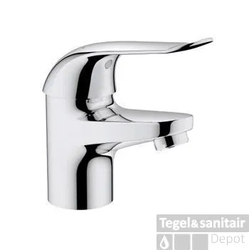 Fabrieksprijs GROHE Euroeco Special Wastafelkraan Laag Met Hendel 12 Cm. Chroom