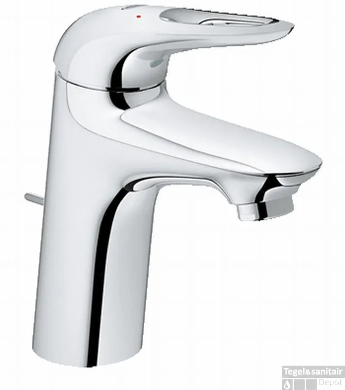 Laatste Versie GROHE Eurostyle New M-size Wastafelkraan Met Waste Chroom