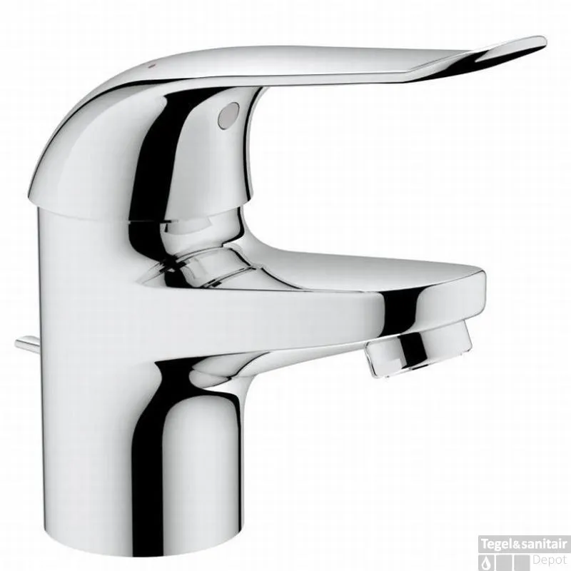 GROHE Euroeco Special Wastafelkraan Met Waste Chroom Premium