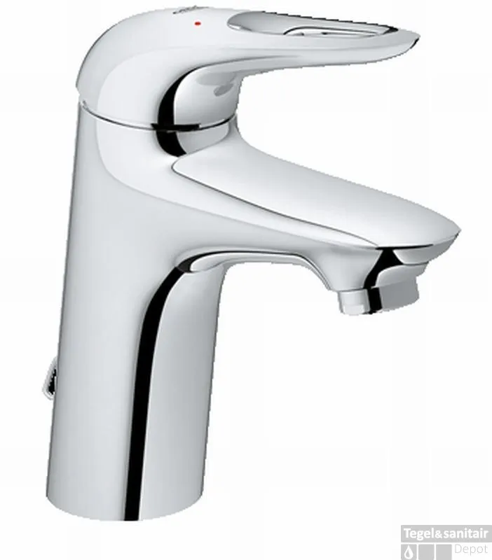 GROHE Eurostyle New M-size Wastafelkraan Met Ketting Chroom Lage Prijs