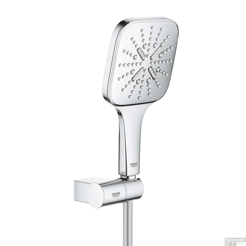 Badset Rainshower SmartActive 130 GROHE Cube Verstelbaar Met Doucheslang 150cm Chroom Korting