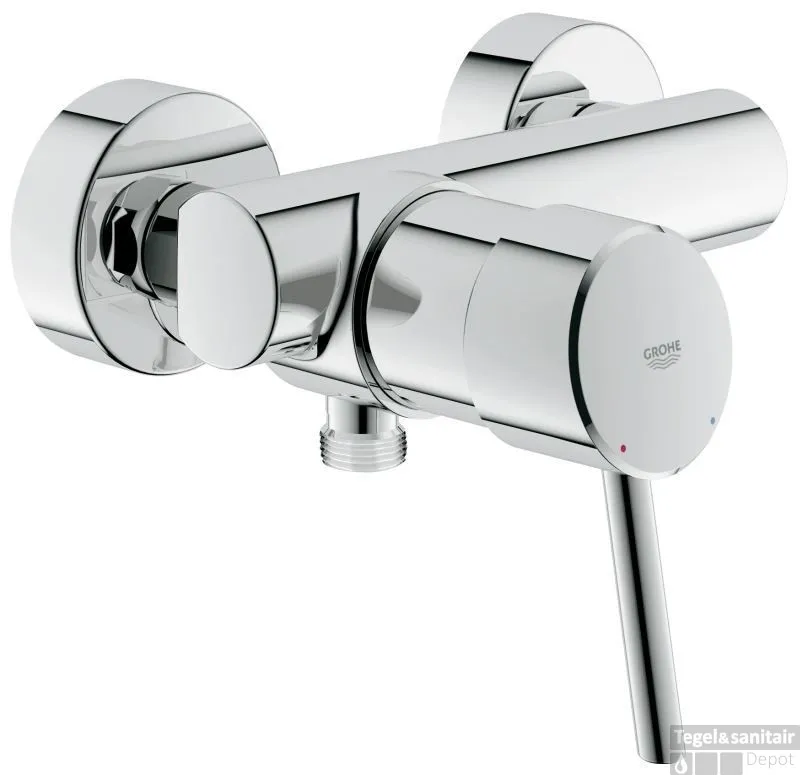 Betaalbaar GROHE Concetto Douchekraan 15 Cm. Chroom