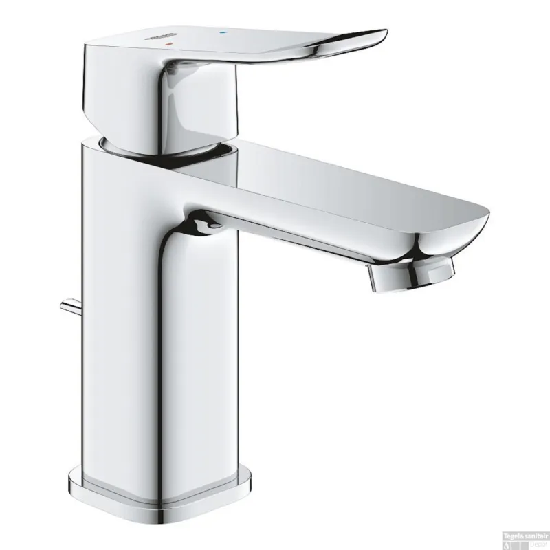 Wastafelmengkraan Grohe Dice S-Size Trek Waste Chroom Bestel Nu