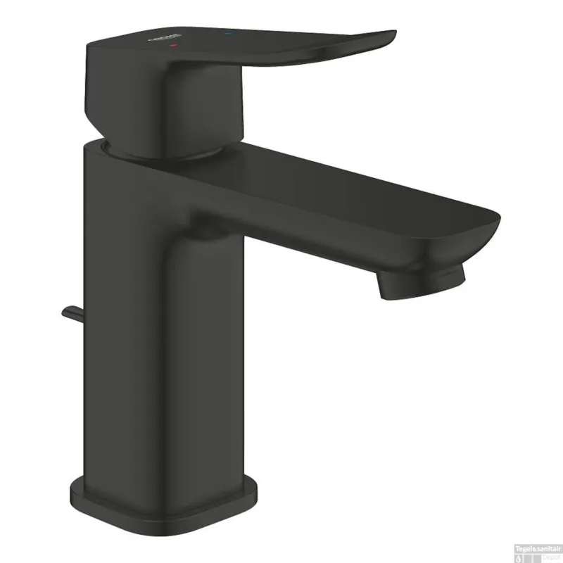Wastafelmengkraan GROHE Dice S-Size Waste Mat Zwart Flitsaanbieding
