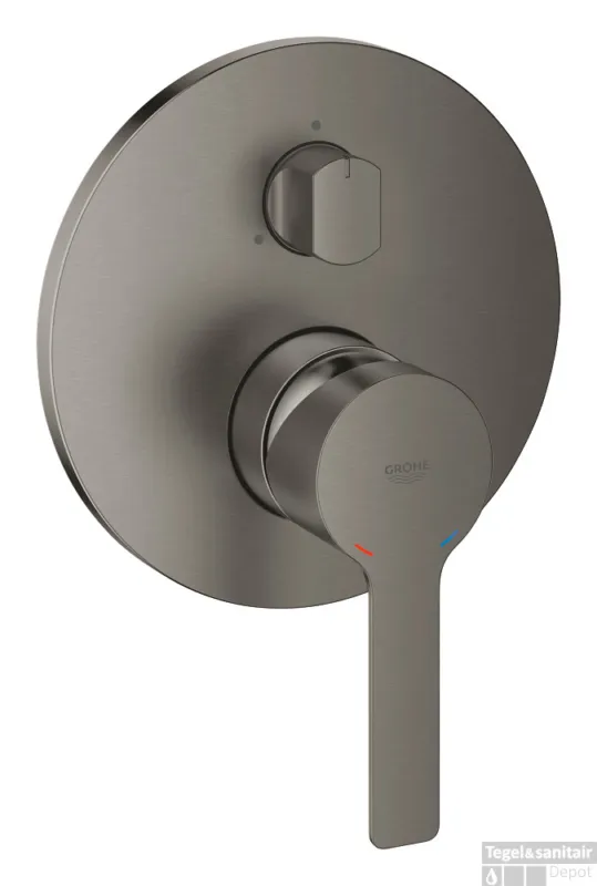 Aanbieding Opbouwdeel GROHE Lineare 3-Weg Hard Graphite Geborsteld
