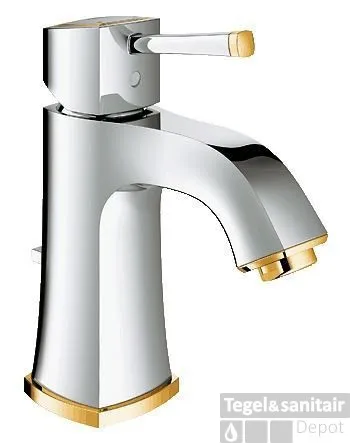GROHE Grandera Wastafelkraan Met Waste Chroom-goud Alleen Vandaag