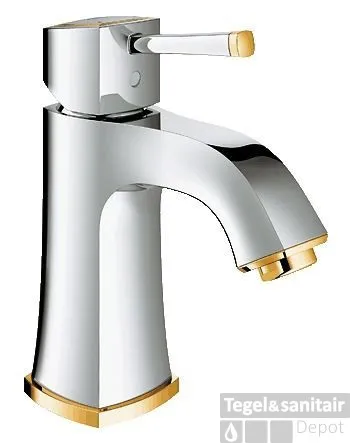 GROHE Grandera Wastafelkraan Zonder Waste Chroom-goud Finale Uitverkoop
