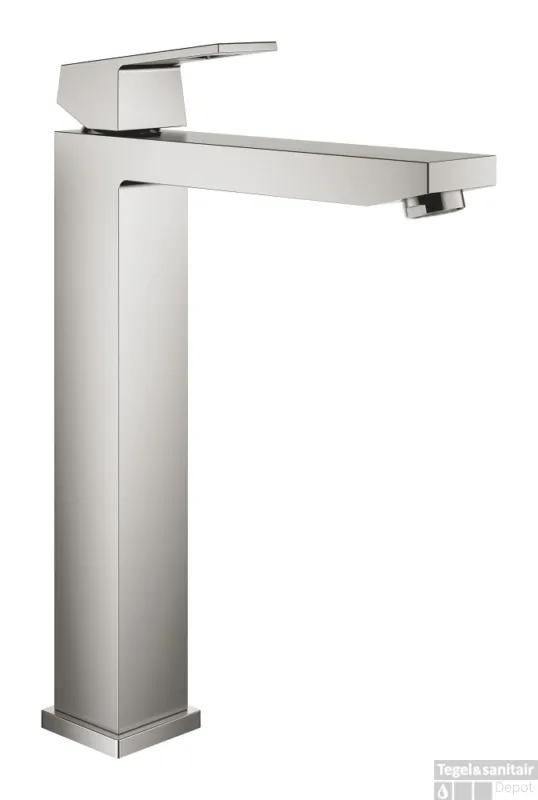 Finale Uitverkoop Wastafelmengkraan GROHE Eurocube Xl-Size Gladde Body Supersteel