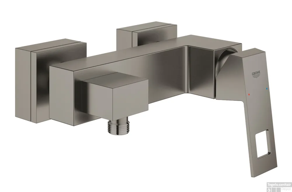 Douchemengkraan GROHE Eurocube Hard Graphite Geborsteld Actieprijs