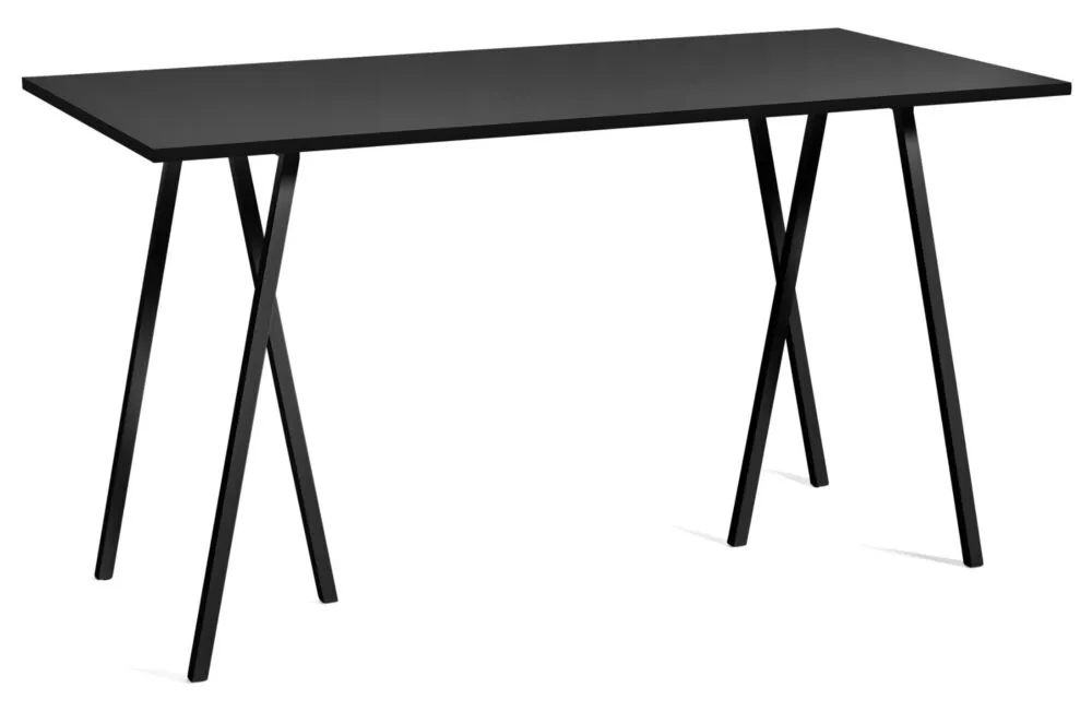 Hoge Kwaliteit HAY Loop Stand High tafel-Black - 180x87,5 cm