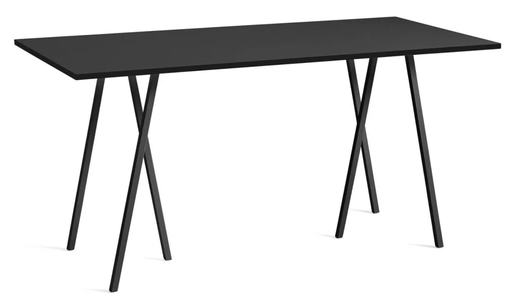 Flitsaanbieding HAY Loop Stand High tafel-Black -200x92,5 cm