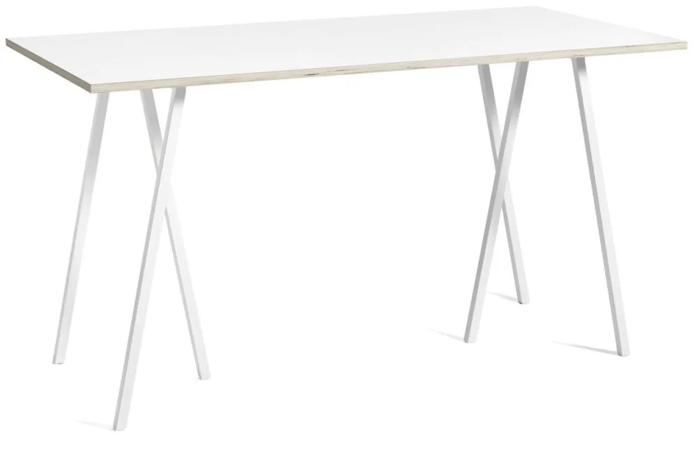 Koop Vandaag HAY Loop Stand High tafel-White -180x87,5 cm