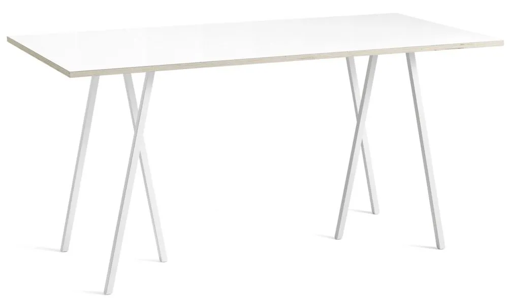 Flitsaanbieding HAY Loop Stand High tafel-White-200x92,5 cm