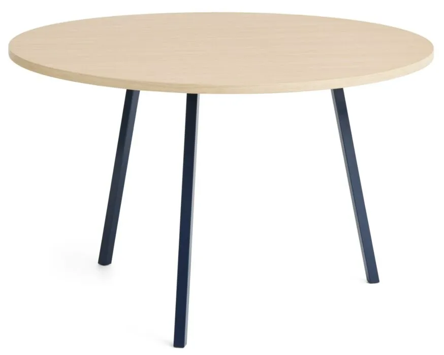 Nieuw HAY Loop stand round tafel-∅ 120 cm-Deep Blue