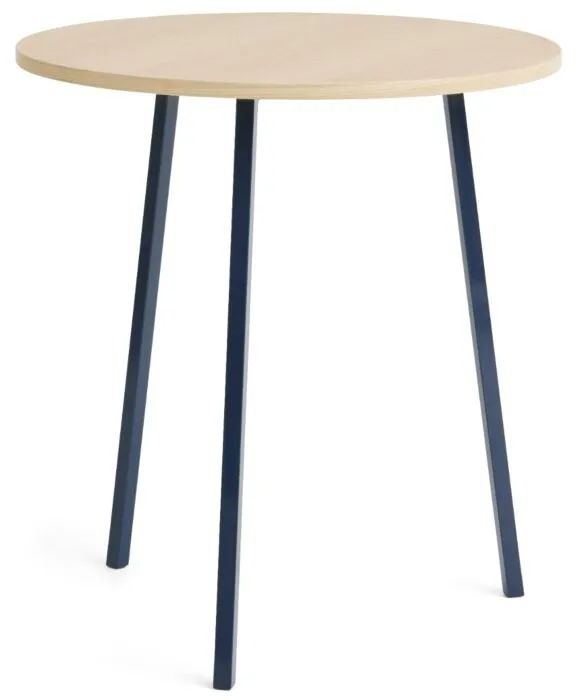 Gratis Retour HAY Loop stand round tafel-∅ 90 cm-Deep Blue