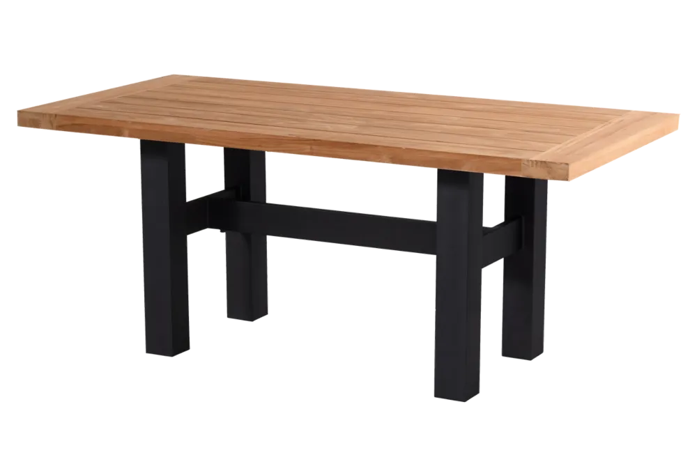 Finale Uitverkoop Hartman Heron tuintafel-180x95 cm-Carbon Black