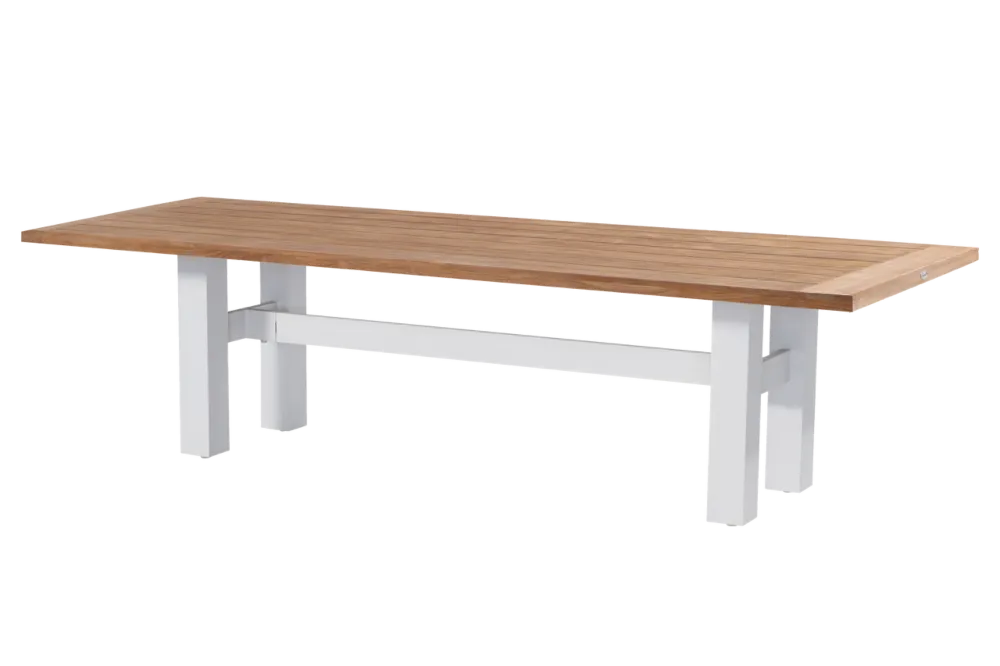 Direct Beschikbaar Hartman Heron tuintafel-300x100 cm-Royal White
