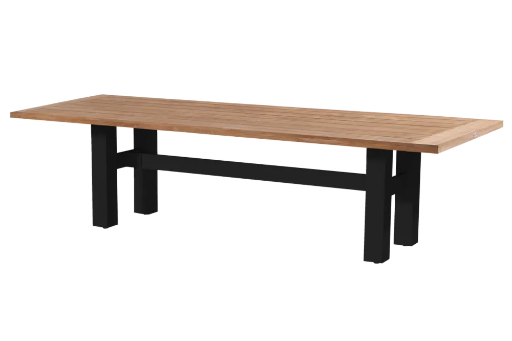 Koopje Hartman Heron tuintafel-300x100 cm-Zwart